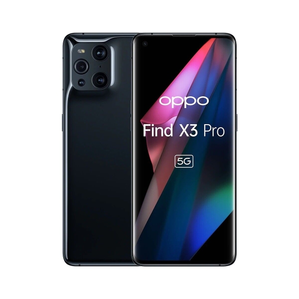 Handy Smartphone OPPO Find X3 Pro 5G 6,7 “ 12GB RAM 256GB Gloss Black