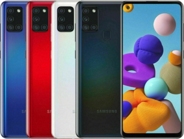 Samsung Galaxy A21s verschiedene Farben & Aufbewahrung (entsperrt) Android Smartphone – A+