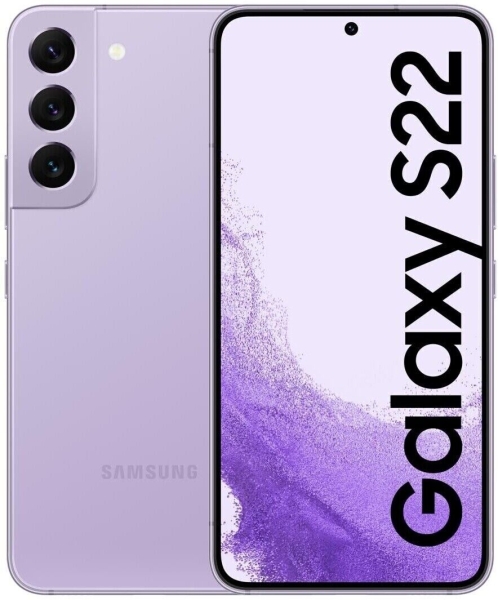 Samsung S901B Galaxy S22 5G DualSim 128GB lila Android Smartphone 5G 6,1 Zoll