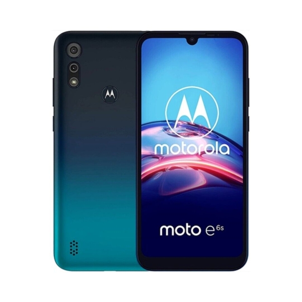 Motorola Moto E6s (2020) Dual SIM 32GB/2GB RAM 6,1″ entsperrt Smartphone – blau