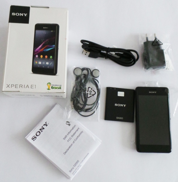 Sony Xperia E1 D2005 Smartphone, komplett, in TOP Zustand (*8*)