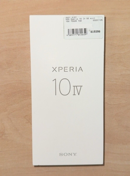 Sony Xperia 10 IV 5G 128GB Smartphone mint