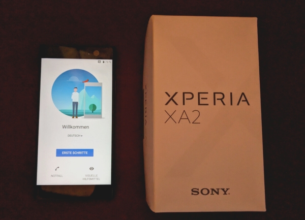 Sony Xperia XA2 32GB Smartphone – Schwarz, gebraucht – funktioniert einwandfrei!