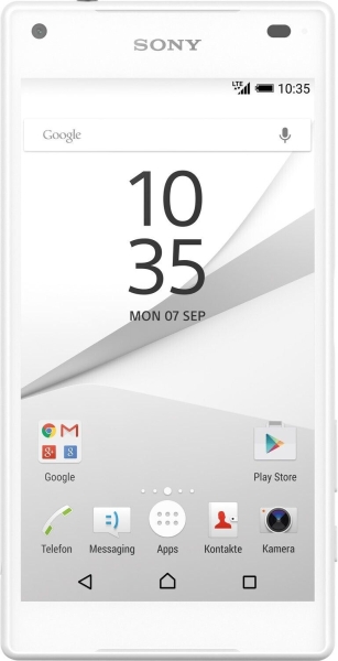 Sony  Xperia Z5 Compact E5803 32GB Weiß Neuwertig Handy Smartphone ohne Simlock