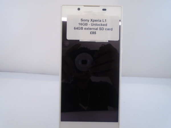Sony XPERIA L1 G3313 – 16 GB – Smartphone weiß (entsperrt) (397)
