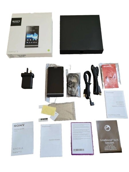 Sony Xperia S (LT26I) 32GB 12MP – Smartphone – schwarz – Neu