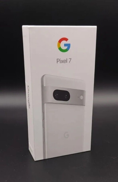Smartphone – Google Pixel 7 GVU6C – 128GB – Snow (Ohne Simlock) (Dual-SIM) – NEU