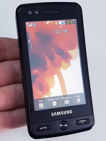 Samsung M8800 Pixon (entsperrt) 3G Smartphone makelloser Zustand mit Ladegerät