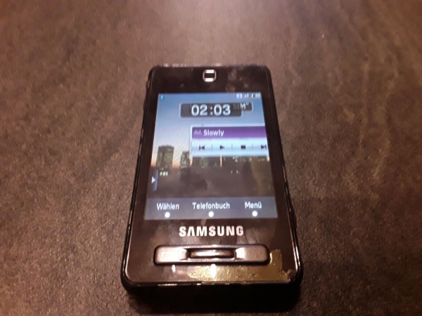 Handy Samsung  SGH F480 Braun ohne Simlock Smartphone