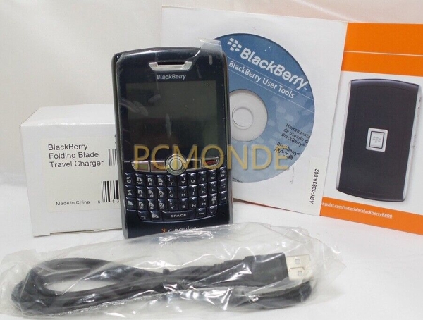 BlackBerry 8800 Smartphone – Bluetooth – entsperrt – schwarz (PRD-13552-002)