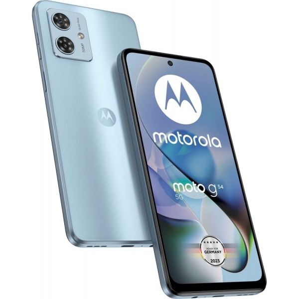 Motorola XT2343-2 Moto G54 5G Smartphone 256GB 8GB RAM glacier blue Dual-Kamera