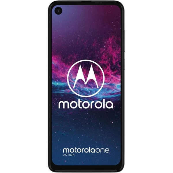 Motorola One Action 4G Dual-Sim 128GB Pearl White Android Smartphone
