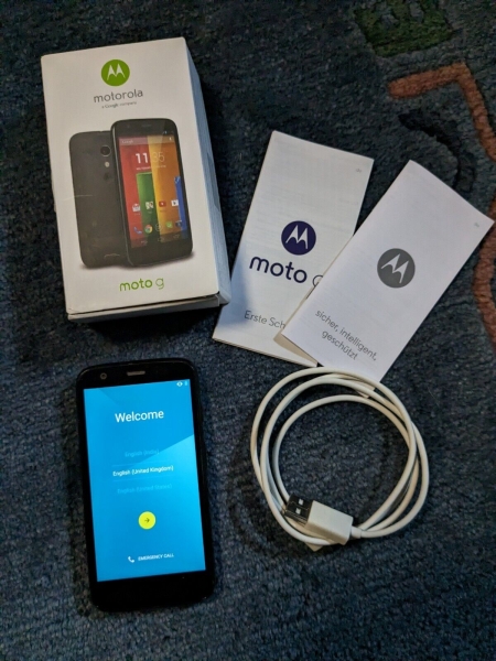Motorola  MOTO Moto G 3. Generation – 16GB – Schwarz (Ohne Simlock) Smartphone