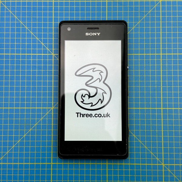 Sony XPERIA M C1905 – 4 GB – schwarzes Smartphone – drei Netzwerke