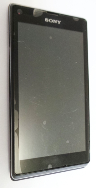 Sony Xperia L C2105 Schwarz Smartphone