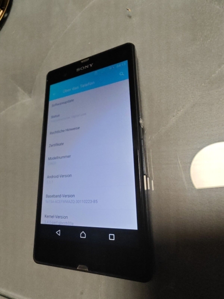 Sony Xperia Z C6603 Android LTE Smartphone ohne Simlock 5 Zoll 16GB schwarz