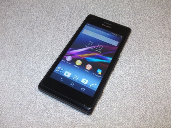 Sony XPERIA M C1905 – Smartphone (entsperrt) – Schwarz