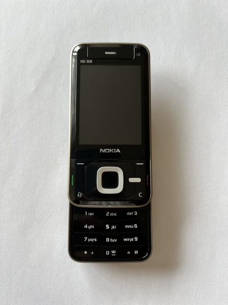 Neuwertig Nokia N81 – Schwarz (entsperrt) Smartphone NEUWERTIG