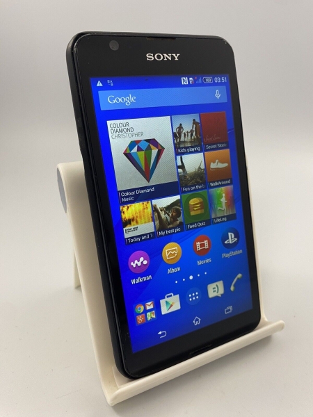 Sony XPERIA E4G E2003 schwarz EE Network 8GB 4,7″ 5MP 1GB RAM Android Smartphone