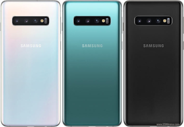 A Grade Samsung Galaxy S10 (entsperrt) 128GB schwarz/weiß Smartphone – G973