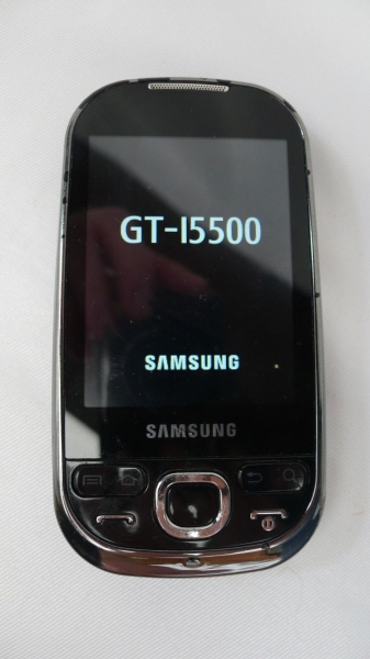 Samsung Galaxy Europa GT-I5500 – einfaches schwarzes Smartphone – ideal für den Urlaub