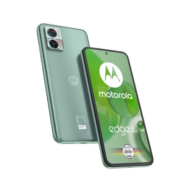 Motorola edge30 neo 8GB+128GB 5G Aqua Foam Smartphone 5G Handy Android Full HD