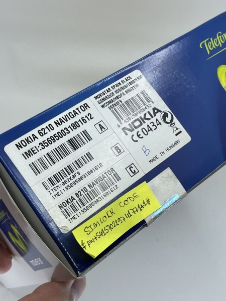 Nokia 6210 Navigator – schwarz (entsperrt) 100% Original
