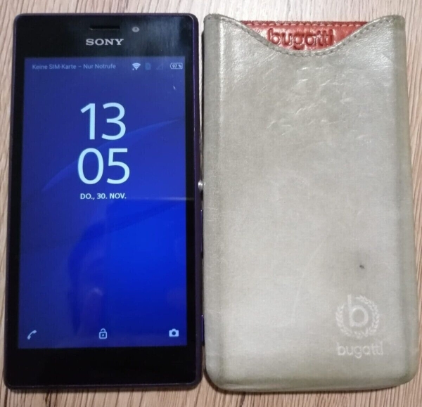 Sony XPERIA M2 | lila violett  | M2 D2303 – 8GB (Ohne Simlock) Smartphone