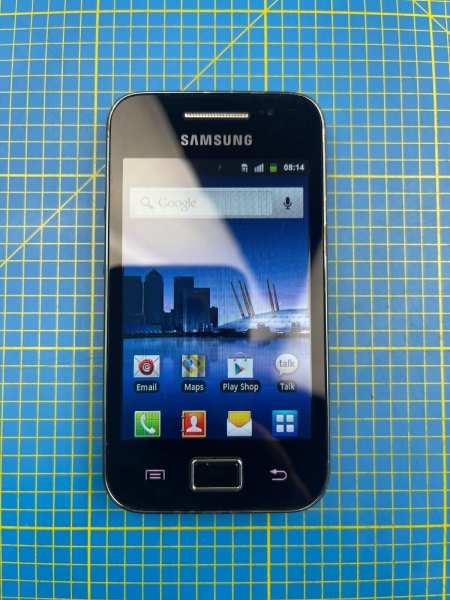 Samsung Galaxy Ace GT-S5830i – Schwarz (O2 gesperrt) Android Smartphone