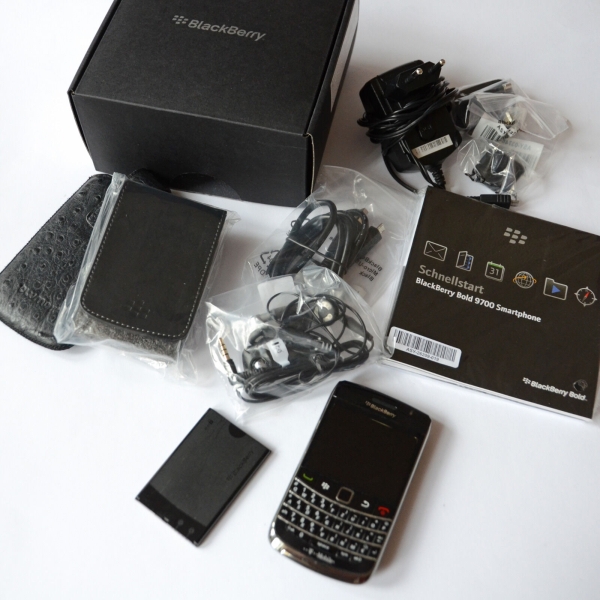 Blackberry Bold 9700 Smartphone, Handy, T-Mobile, Originalverpackung