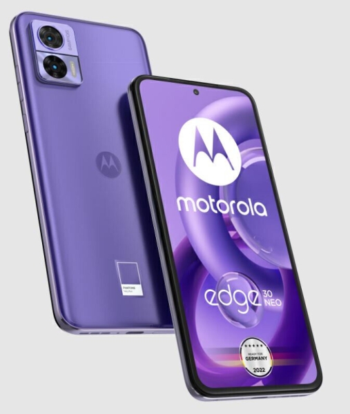 Motorola edge30 neo 8GB+128GB 5G Very Peri Smartphone – Kundenretoure