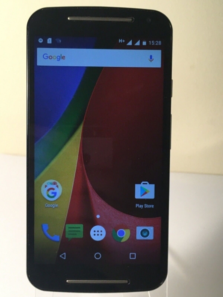 Moto G 4G (2. Gen) XT1072 – 8GB – schwarz (entsperrt) Smartphone voll funktionsfähig