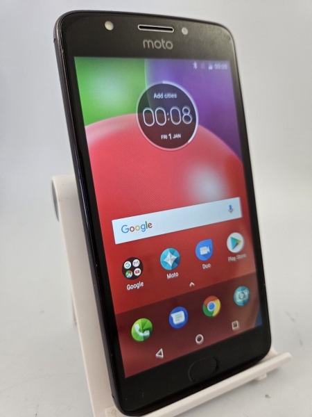 Motorola Moto E4 Plus schwarz 16GB entsperrt Android Touchscreen Smartphone