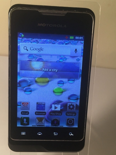 Motorola MotoSmart MOD11 – Schwarz 8GB (Tesco Network) Smartphone Handy Android