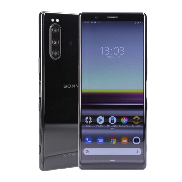 Sony Xperia 5 J9210 Dual-SIM 128GB schwarz Smartphone geprüfte Gebrauchtware