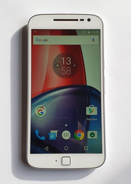 Motorola G4 Plus Android Smartphone Handy 16GB – weiß (EE)