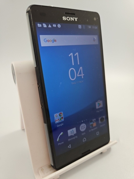 Sony XPERIA Z3 Compact schwarz entsperrt 16GB 4,6″ Android Smartphone Rückenriss