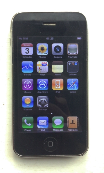 Apple iPhone 3G – 8 GB – Schwarz (entsperrt) A1241 (GSM)