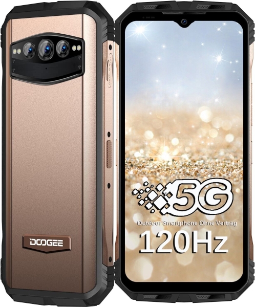 DOOGEE V30T Outdoor Smartphone Ohne Vertrag 5G 20+256GB/2TB Android 12 Handy OTG
