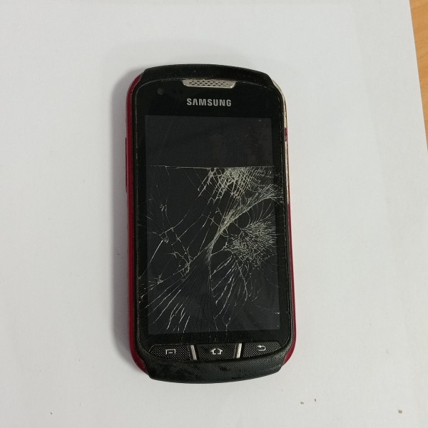 Samsung  Galaxy Xcover 2 GT-S7710 – Smartphone – Display defekt Rot, Schwarz