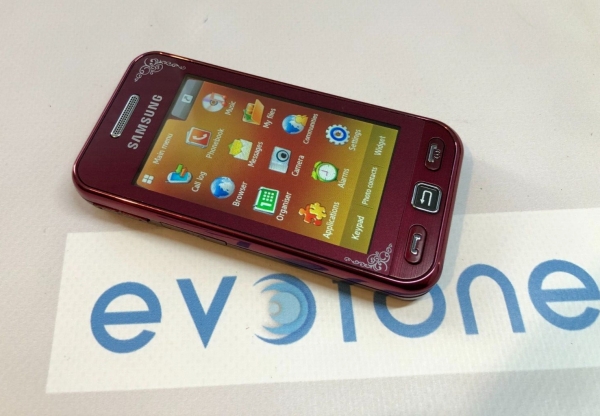 Samsung GT-S5230 Retro Smartphone, tiefrot, Vodafone, gutes Original