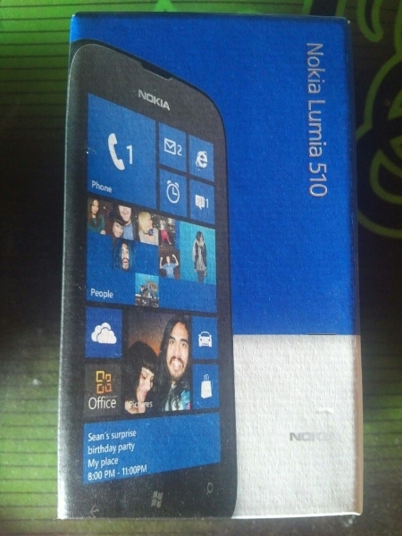 Nokia  Lumia 510 – 4GB – Schwarz (Ohne Simlock) Smartphone Neu Black