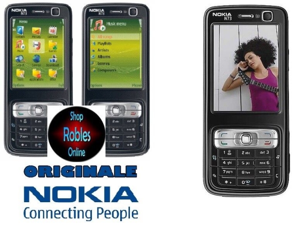 Nokia N73 (Ohne Simlock) Smartphone 3G Radio 3,2MP Zeiss MP3 Office 4Band TOP