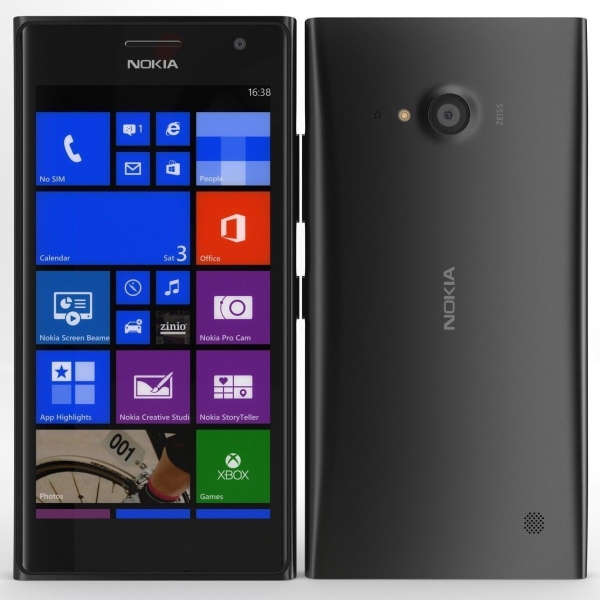 Nokia Lumia 735 dunkelgrau schwarz – 8GB – entsperrt – Smartphone 4G*Top Zustand*