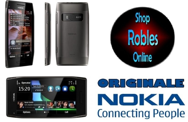 Nokia X7-00 Dark Steel(Ohne Simlock) Smartphone 3G 4BAND WLAN GPS 8MP TOP OVP