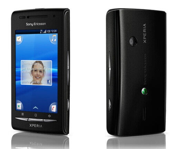 Sony Ericsson Xperia X8 E15i Retro-Handy – schwarz entsperrt – makellos GRADE A+