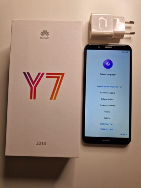 Smartphone Huawei Y7 Prime (2018) – 32GB – Blau (Ohne Simlock) (Dual SIM)