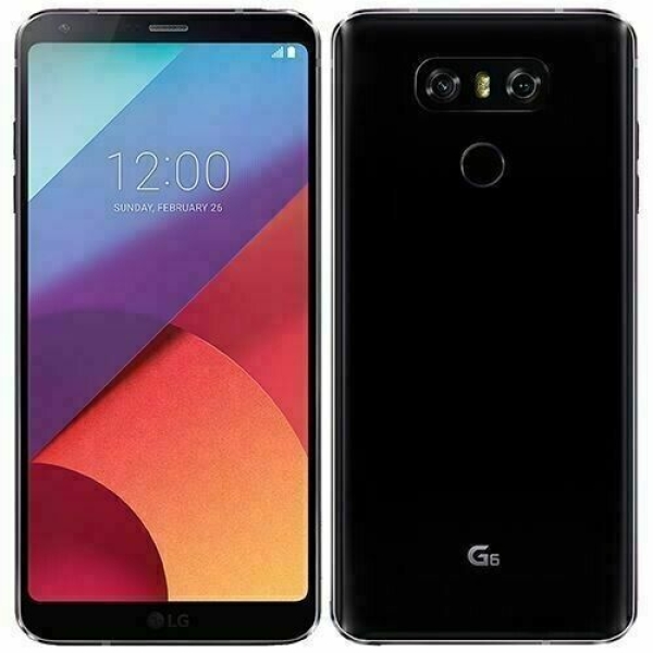 LG G6 – 32GB – Astro schwarz (entsperrt) Smartphone Top Zustand + 12 M WTY
