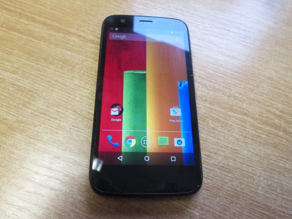 Motorola MOTO G – XT1032 – 8 GB 1 GB (Vodafone) – schwarz – gebraucht – D376