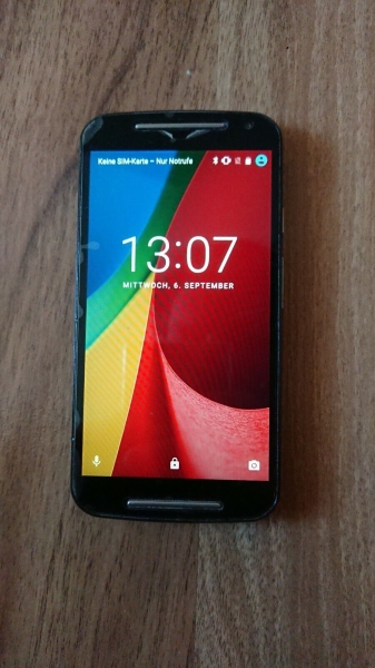 MOTOROLA Moto G 2.Generation Dual-Sim Smartphone 8GB in OVP